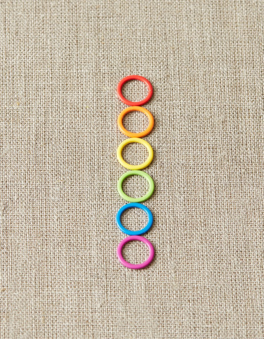 Colored Ring Stitch Markers - Original